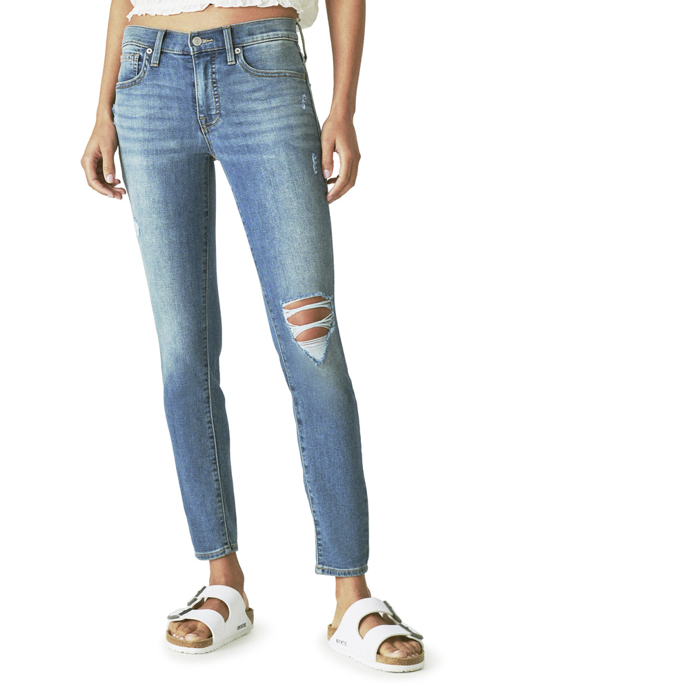 Lucky Brand Mid Rise Ava Super Skinny - Park Royal